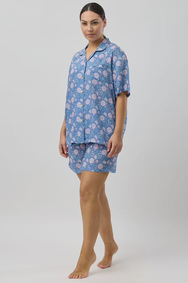 BOHO SHORT PJ SET DENIM