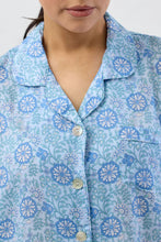 Load image into Gallery viewer, BOHO SHORT PJ SET SKY
