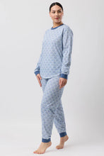 Load image into Gallery viewer, SCHRANK ORIENTAL SKI PJ SET TEAL - SK516O6
