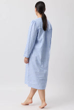 Load image into Gallery viewer, FLEUR DE LYS NIGHTIE BLUE - SK625F6
