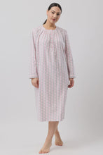 Load image into Gallery viewer, TULIP STRIPE COLLAR NIGHTIE PINK - SK629T6
