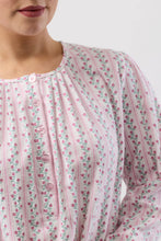 Load image into Gallery viewer, TULIP STRIPE COLLAR NIGHTIE PINK - SK629T6
