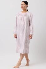 Load image into Gallery viewer, TULIP STRIPE COLLAR NIGHTIE PINK - SK629T6

