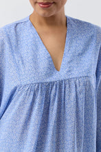 Load image into Gallery viewer, Foliage Sleep Kaftan Blue- SK705F5
