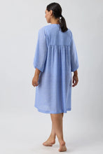 Load image into Gallery viewer, Foliage Sleep Kaftan Blue- SK705F5
