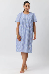GEO NIGHTIE DENIM - SK713G5
