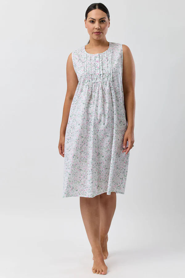 PANSIES SLEEVELESS NIGHTIE PINK - SK807P5