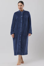 Load image into Gallery viewer, BUTTON GOWN - MID 120cm NAVY - SK941
