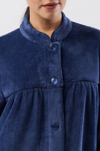 Load image into Gallery viewer, BUTTON GOWN - MID 120cm NAVY - SK941
