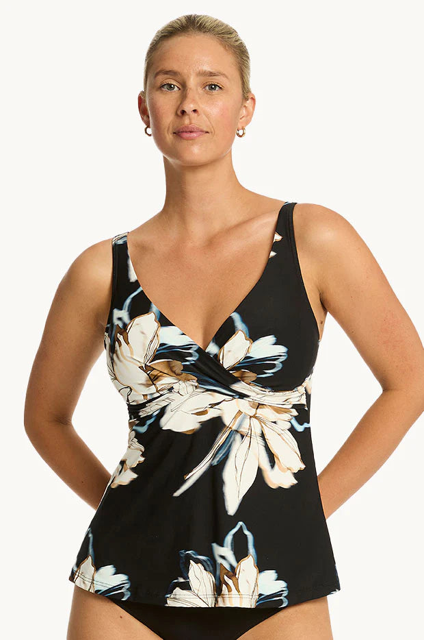 La Luna Cross Front Swing Tankini