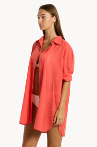 Heatwave Cover Up Shirt Flame