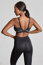 Load image into Gallery viewer, Freedom Non Padded Wirefree Sports Bra / Black &amp; Chalk
