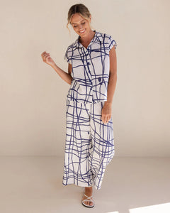 Ext Sleeve Shirt - Denim White