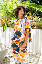 Load image into Gallery viewer, Cuff Sleeve Top - Abstract
