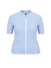 Load image into Gallery viewer, Sailor Blue Short Sleeve Rash Vest
