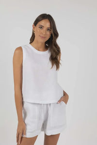 EVITA TOP White