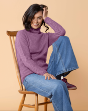 Load image into Gallery viewer, NW Rib Turtle Neck-Rimu
