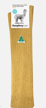 Load image into Gallery viewer, Alpaca Knee-High Sock Style 01H Yellow

