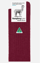 Load image into Gallery viewer, Alpaca Health Sock® Style 01C Berry
