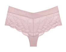 Load image into Gallery viewer, Love In Lace Shorty Breif Boy Leg Pink Sophia
