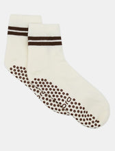 Load image into Gallery viewer, Organic Cotton Grip Crew Sock - Buttercream
