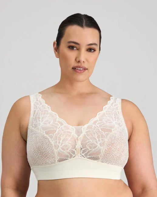 Midnight Express Wire Free Bra - Egret