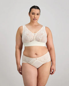 Midnight Express Wire Free Bra - Egret