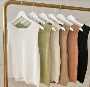 Spring Tank - Sage