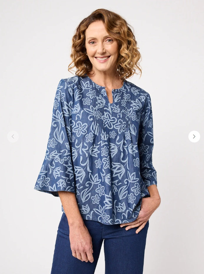 Lovella 3/4 Sleeve Blouse