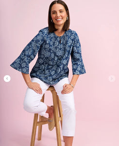 Lovella 3/4 Sleeve Blouse