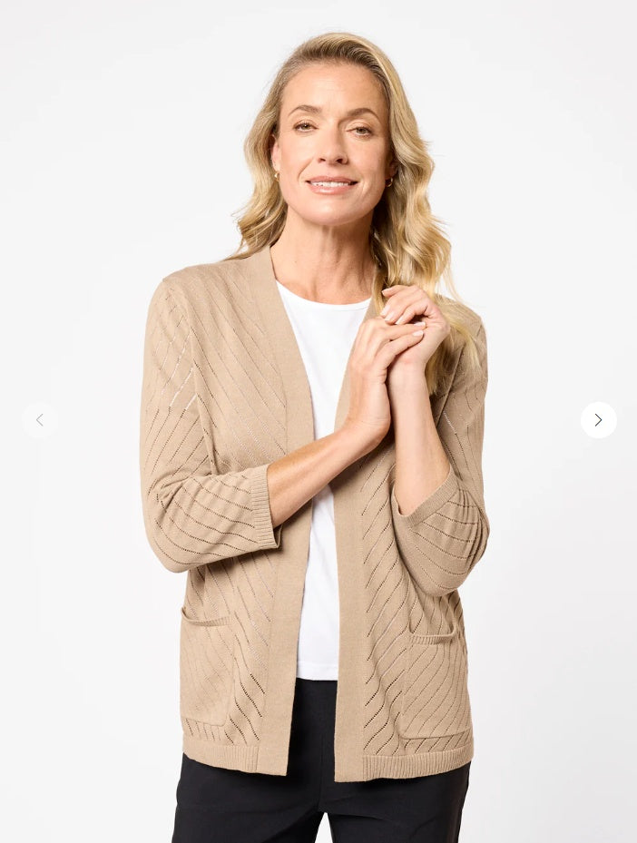 Amylou 3/4 Sleeve Cardigan - Rhy