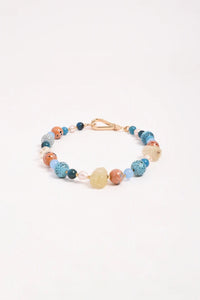 Mixed Bead Short Necklace (Multi)