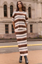 Load image into Gallery viewer, Taylor Rib Knit Stripe Skirt (Print)
