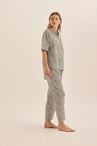 Telisha Cotton Long PJ Set