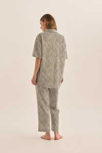 Telisha Cotton Long PJ Set