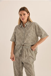 Telisha Cotton Long PJ Set