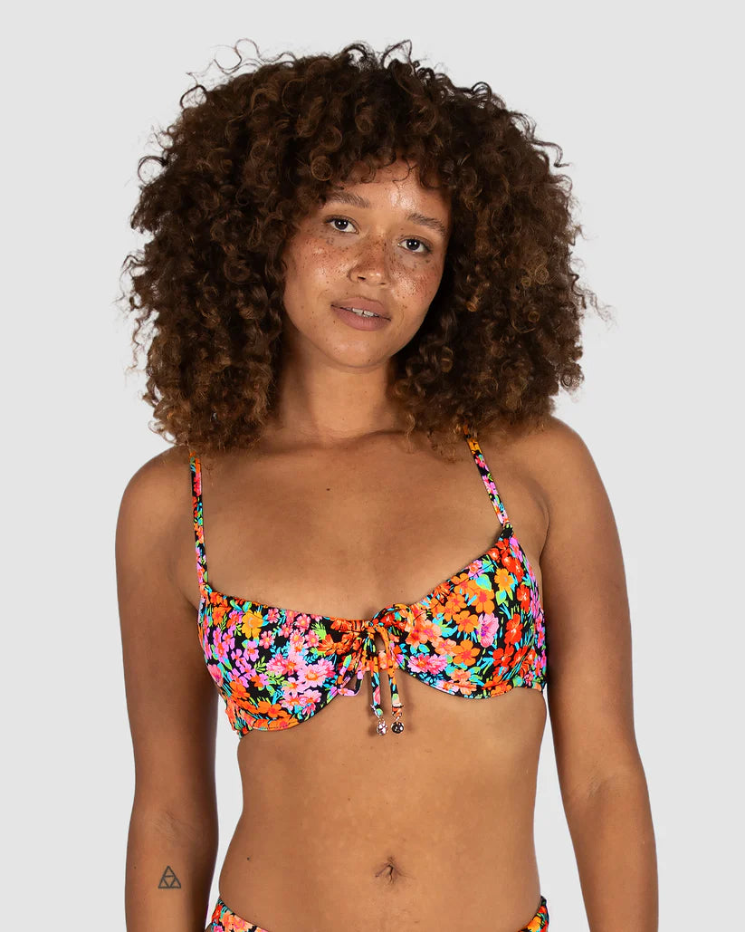 BAKU Biarritz B/C Cup Ruched Underwire Bikini Bra Top