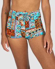 Load image into Gallery viewer, BAKU Tulum Extra Firm Beach Short Bikini Bottom Black
