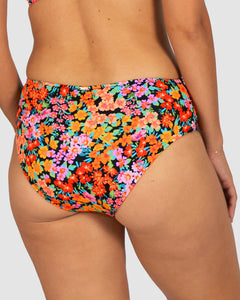 BAKU Biarritz Ruched Mid Bikini Bottom