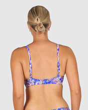 Load image into Gallery viewer, Marrakesh D/E Cup Keyhole Bikini Bra Top Black

