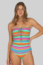 Load image into Gallery viewer, Trinidad Bandeau One piece Swimsuit Trinidad Bandeau
