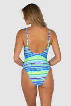 Load image into Gallery viewer, La Mer C/D Cup Longline One Piece Swimsuit Sea Blue
