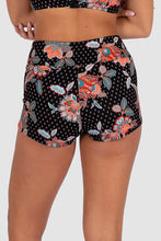 Load image into Gallery viewer, Spice Temple Extra Firm Beach Short Bikini Bottom Black
