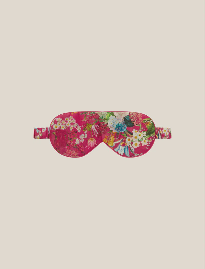 Holly Eye Mask - Geranium