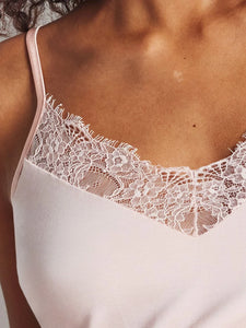 V Neck Lace Trim Cami / Preach Keen