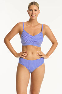 Varsity DD/E Bralette COBALT