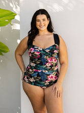 Load image into Gallery viewer, Waikiki Retro Skirted One Piece
