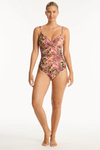 Load image into Gallery viewer, Wildflower Twist Front DD/E One Piece
