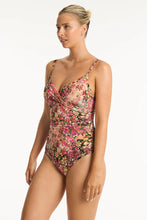 Load image into Gallery viewer, Wildflower Twist Front DD/E One Piece
