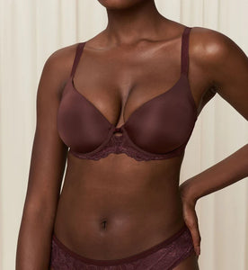 Amourette Charm T Shirt Bra / Decadent Chocolate